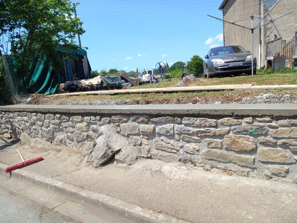 construire un muret pas chère