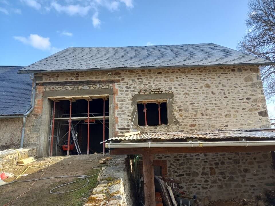 faire une ouverture dans une maison sur un mur porteur