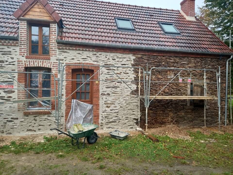 rejointer un mur de pierres pour pas chère